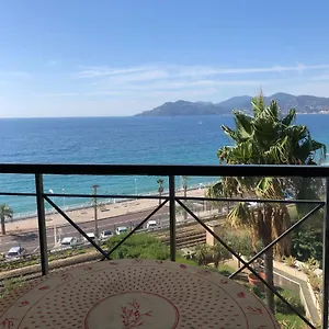  Apartment Cannes Apartment With Sea View, Aircondition And Parking